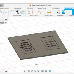 Conception 3D avec le logiciel Fusion 360 (AUTODESK)