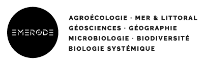 Emerode - Agroécologie, mer et littoral, géosciences, géographie, microbiologie, biodiversité, biologie systémique