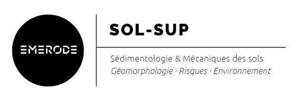 Emerode - Sol-Sup - Sédimentologie et mécaniques des sols, géomorphologie, risques, environnement